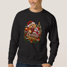 Moletom Magia da Véspera de Natal – Cachorro de Natal Vint