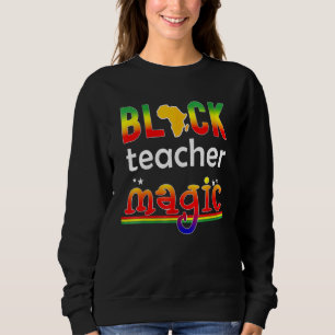 Moletom Magia de Professores Negros História Afro-American