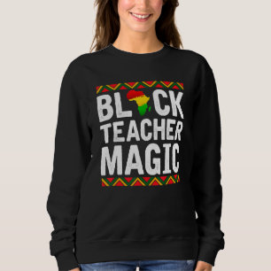 Moletom Magia de Professores Negros História Afro-American