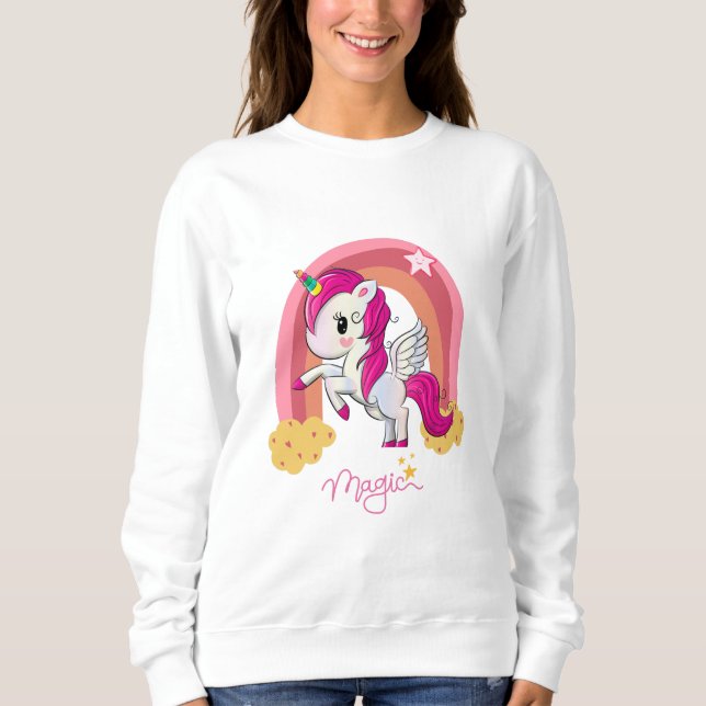 Moletom Magic Unicorn Fan Club (Frente)