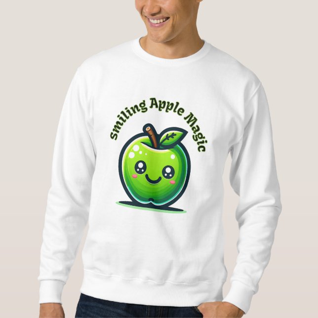 Moletom Mágica Apple Sorridente (Frente)