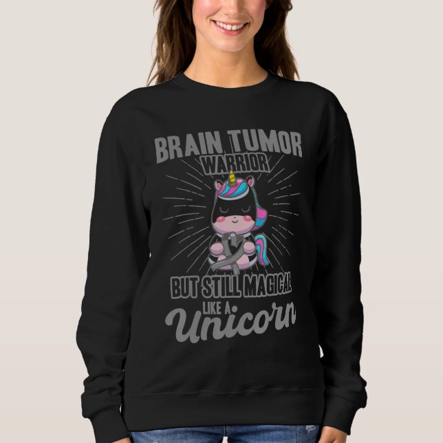 Moletom Magical Like A Unicorn Brain Tumor Awareness (Frente)