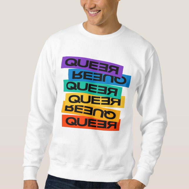 Moletom Magnet Do Carro. LGBT+Orgulho. Queer. (Frente)