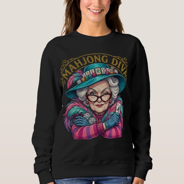 Moletom Mahjong Diva Funny Women's (Frente)