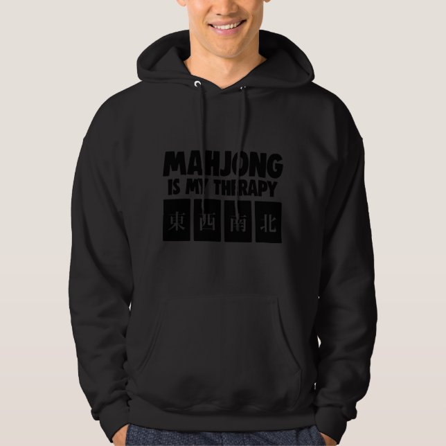 Moletom Mahjong Divertido Inteligente Mahjong Chinês É Min (Frente)