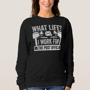 Moletom Mail Carrier Postal Qual Vida Trabalho Para O Post