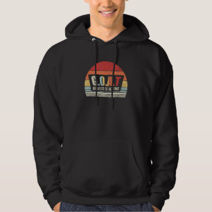 Moletom Maior de Todos os Tempos Vintage Retro G O A T Bod