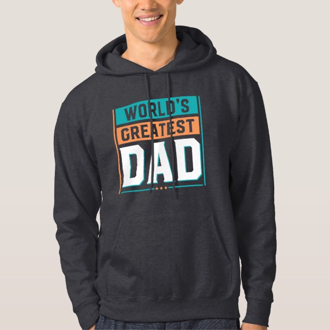 Moletom Maior Pai do Mundo - Pai Número Um (Frente)