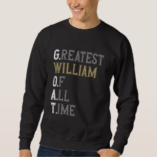 Moletom Maior William de todos os tempos GOAT William
