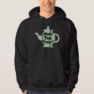 Moletom Mais chá Vicar? - Preto em verde claro