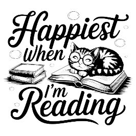 Moletom Mais feliz quando estou lendo