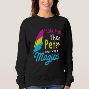 Moletom Mais Pan Do Que Peter - Painel Omnissexual Da Fila