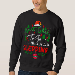 Moletom Mais propenso a dormir humor no pijama de Natal