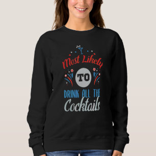 Moletom Mais Provável Para Beber Todos Os Cocktails 4 De J