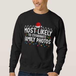 Moletom Mais Provável Para Coordenar O Natal De Fotos Fami