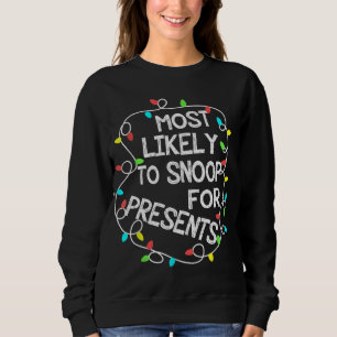 Moletom Mais Provável Para Snoop Para O Natal Da Família D