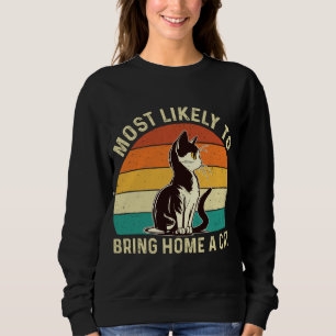 Moletom Mais Provável Para Trazer Para Casa Um Gato - Anim