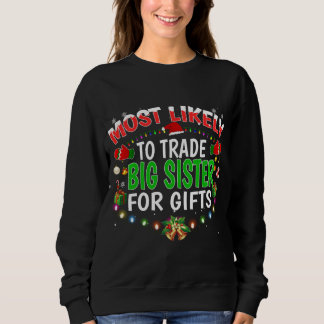 Moletom Mais Provável Para Trocar A Grande Irmã Santa Hat