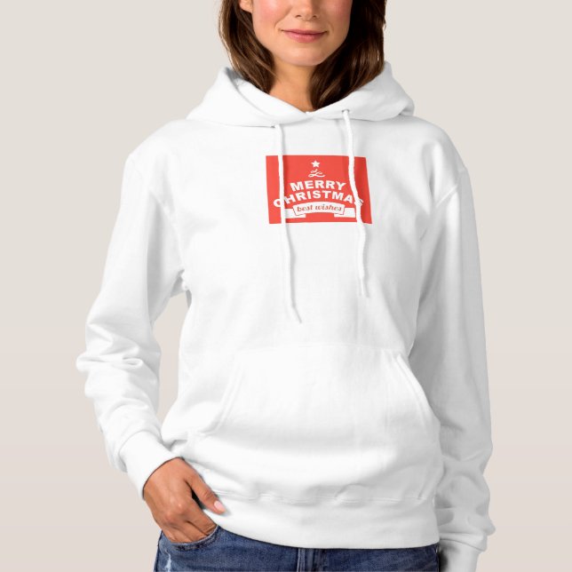 Moletom Mais Recentes Desejos Monograma Hoodie (Frente)