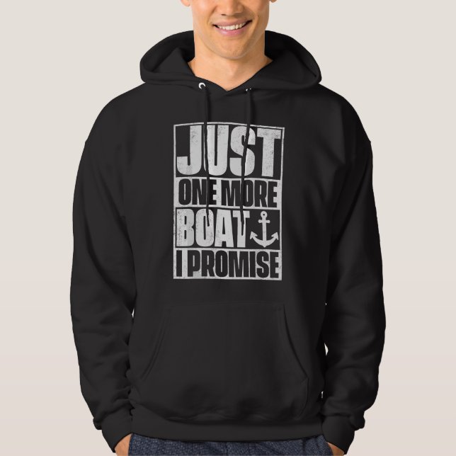 Moletom Mais Um Barco, Eu Prometo (Frente)