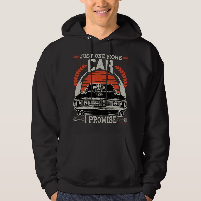 Moletom Mais Um Carro Só Eu Prometo Presente Engraçado Ama (Frente)