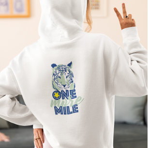 Moletom Mais Uma Milha De Mulheres Motivacionais De Tigre