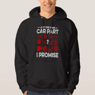 Moletom Mais uma Peça de Carro Eu Prometo Carro Veículo Te