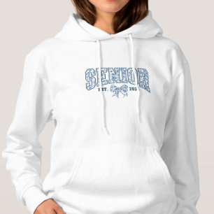 Moletom Mais velho Chinoiserie Arco Azul Chic Classe de 20