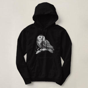 Moletom Majestade Snowy Owl Perched