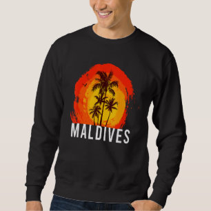 Moletom Maldivas I Palms I Maldives Diver Vacationer Touri