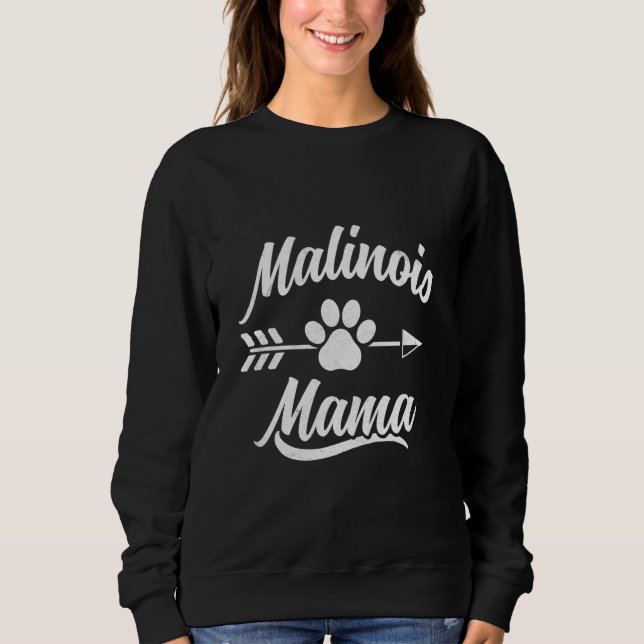 Moletom Malinois Mãe Mamãe Belga Pastora 1 (Frente)