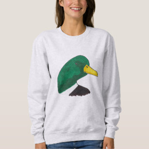 Moletom Mallard Duck desenhado à mão