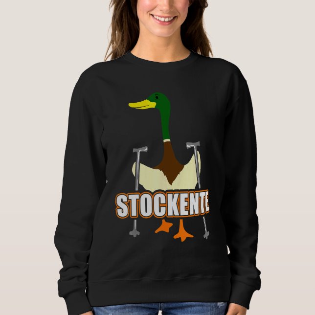 Moletom Mallard Duck Nórdico Walking Duck (Frente)