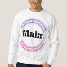 Moletom malo round neon