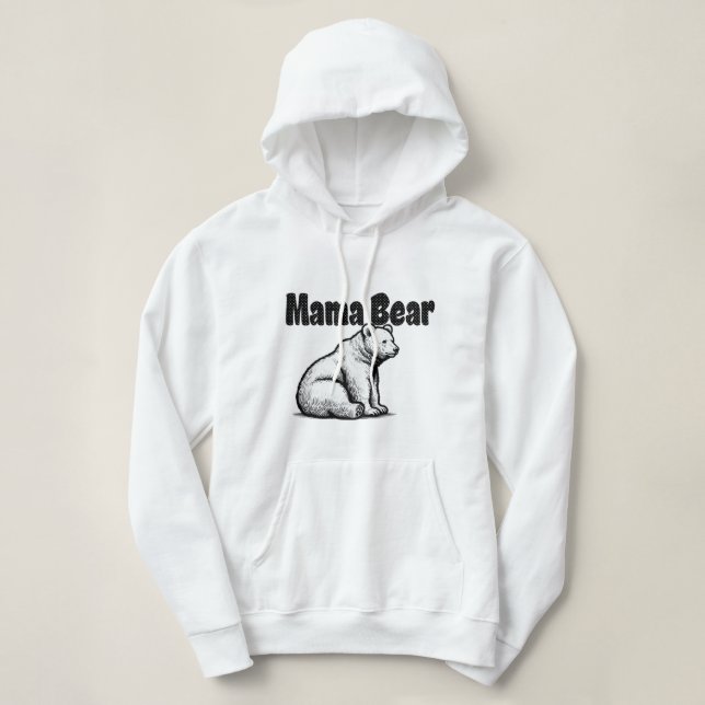 Moletom Mama Bear (Frente do Design)