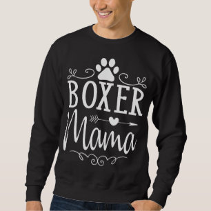 Moletom Mama Boxer - Presente De Cachorro Boxer Para Lover