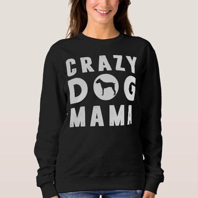 Moletom Mama Cachorro Louco (Frente)