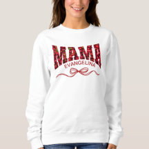 MAMA Cerejas Vermelhas Coquete Personalizado