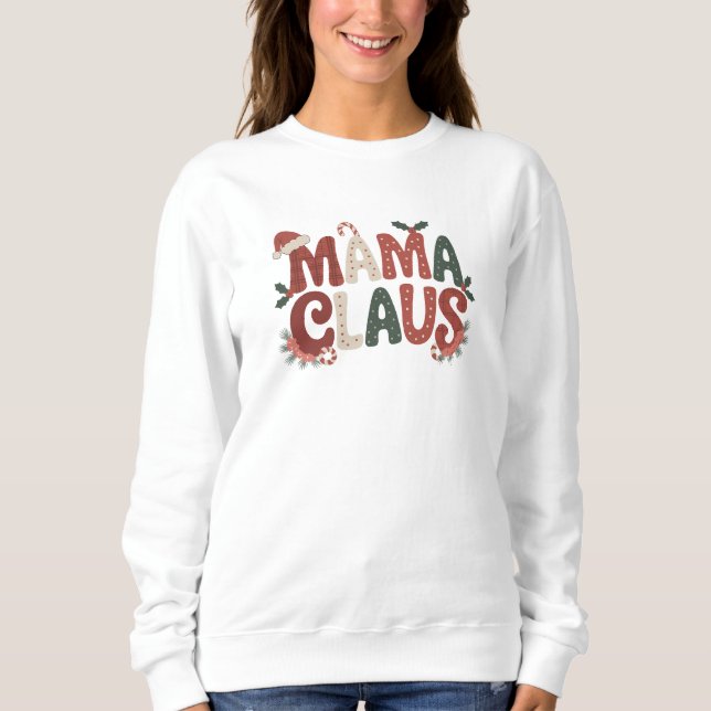 Moletom Mama Claus Christmas (Frente)