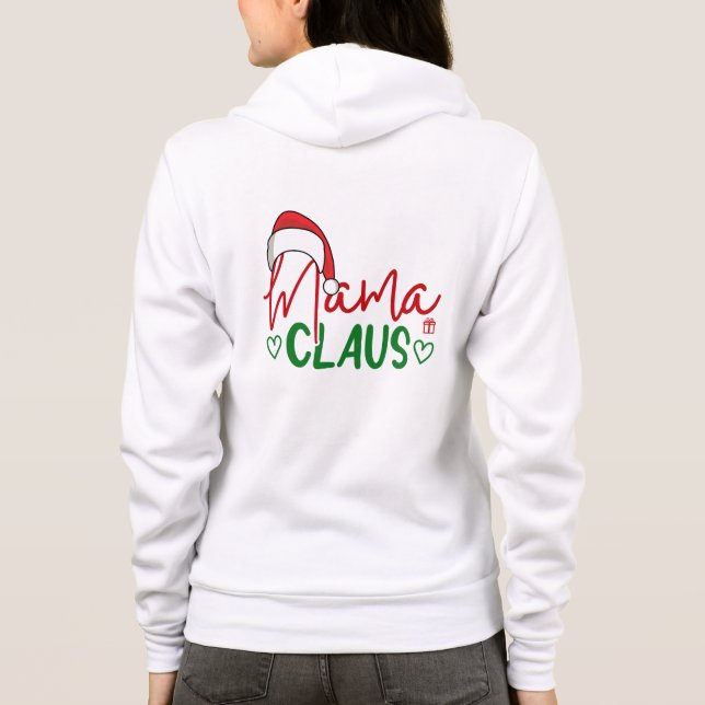 Moletom Mama Claus Design de Natal-60094 (Verso)
