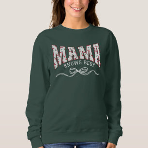 Moletom MAMA Coquette Cherries Personalizadas