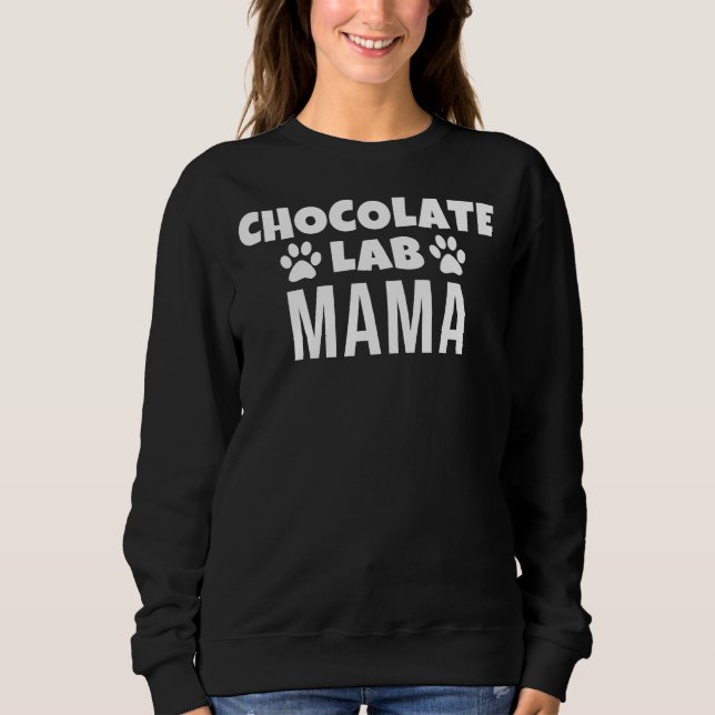 Moletom Mama de chocolate (Frente)