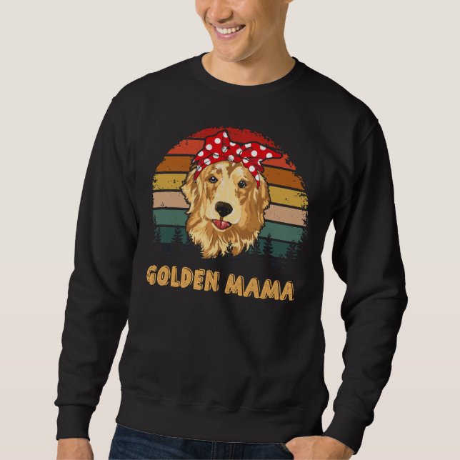 Moletom Mama do ouro Retriever (Frente)