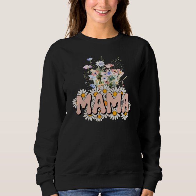 Moletom Mama Floral, Presente do Dia das Mães (Frente)