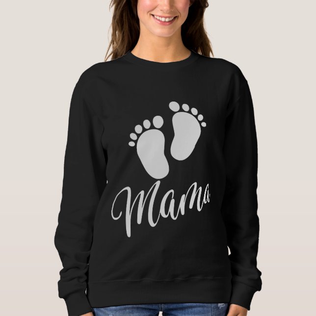 Moletom Mama Foot For Madre Day (Frente)