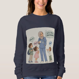 Moletom Mama is a nurse