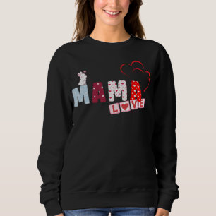 Moletom Mama Love Bunny Sweatshirt - Belo Coração