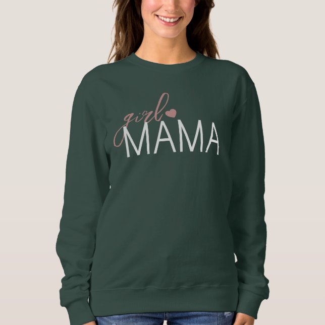 Moletom Mama Menina | Maternidade Aconchegante (Frente)