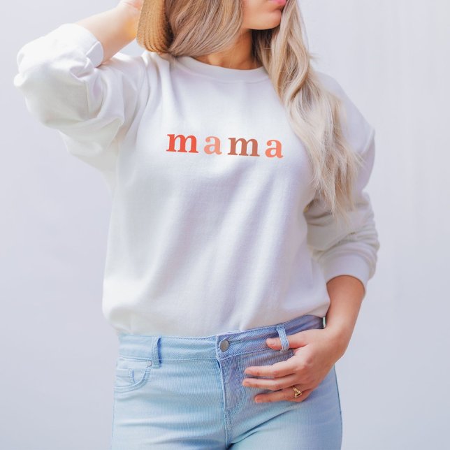 Moletom Mama Mother Momlife Quote Sweater (Criador carregado)
