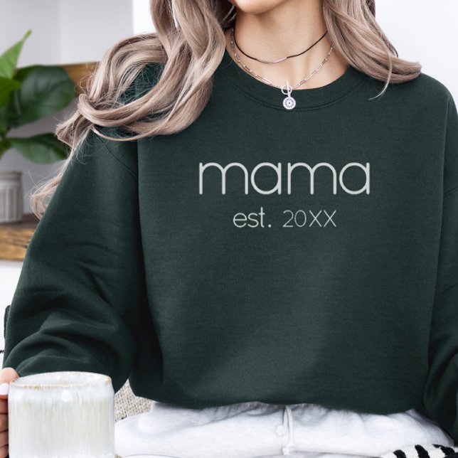 Moletom Mama Personalizada (Custom Mama Sweatshirt)